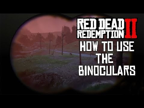 How to Use the BINOCULARS / Red Dead Redemption 2