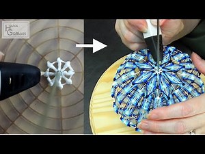 How to make Temari design inspired balls with 3d pen