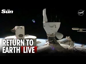 LIVE: SpaceX Crew-10 returns to Earth after five-month ISS mission