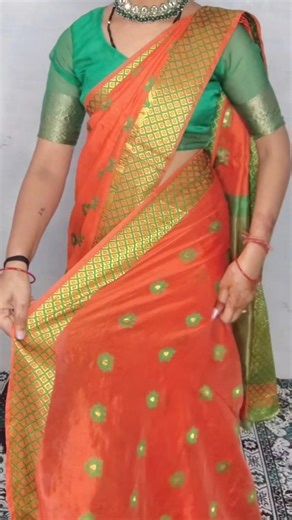 how to make perfect side shoulder pleats in pure cotton saree draping tutorial #saree #drape #look