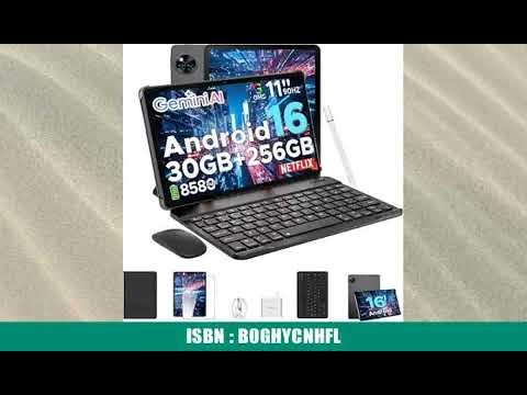 DOOGEE U11 Pro Android 16 Tablet 11 Zoll Gemini AI, 30GB+256GB (2TB TF), 8580mAh, 90Hz Display,