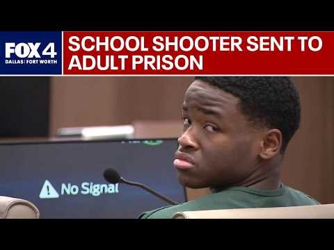 Arlington school shooter will move to adult prison