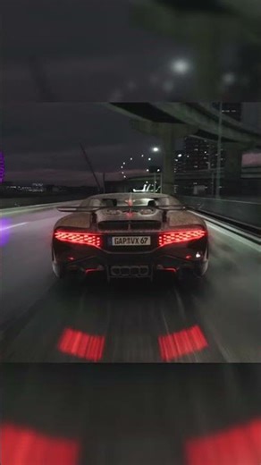 Bugatti Chiron FULL SPEED in HEAVY RAIN 🌧️