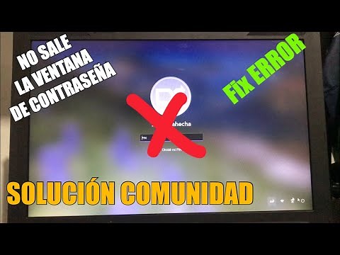 No aparece la ventana de contraseña en Windows 10 Solución Efectiva #2