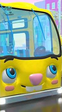 The Wheels on the Bus Children's Song #shorts #music #preschool #learn #nurseryrhymes