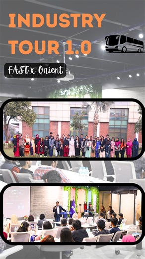 From the Head Office to the production unit, the energy, curiosity, and conversations made Industry Tour 1.0 unforgettable. FAST × Orient… this is just the beginning. [Learning, Tour, Exposure, Experience] | Abdul Rehman Talat - A.R.T
