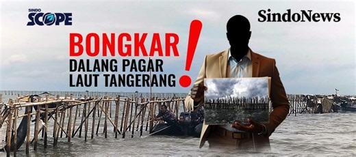 SINDOscope - Pagar Bambu di Perairan Tangerang yang Bikin Gaduh