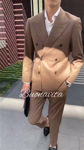 ワンランク上のスーツスタイルを極めるなら「ダブルスーツ」！