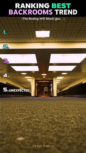 Ranking Best Backrooms Trend!💀😭