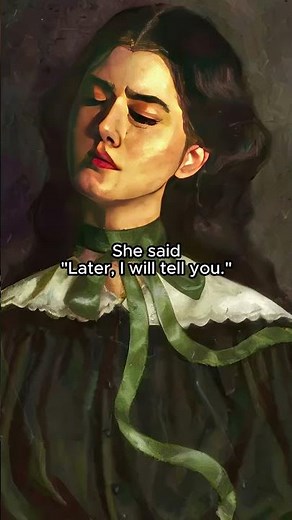 The secret of her green ribbon revealed | The Green Ribbon by northernblots #art #painting #history