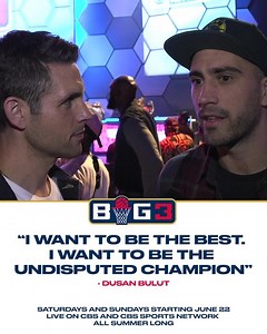 8K views · 108 reactions | 3x FIBA 3x3 World Tour Champion Dušan Domović Bulut is ready to bring his winning experience to Ball Hogs this summer  How do you think his Euro style will translate in #BIG3Season3? | BIG3 | Facebook