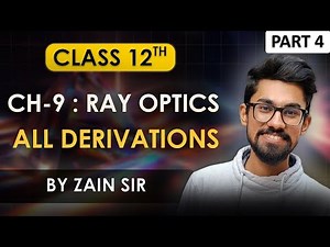 Prism and Angle of deviation | Ray Optics All derivations (Part 4) | Class 12 Physics