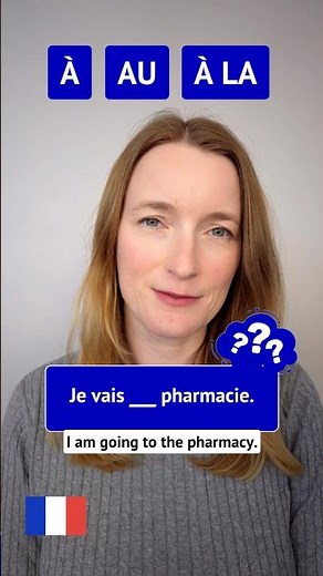 French Quiz À - AU - À LA
