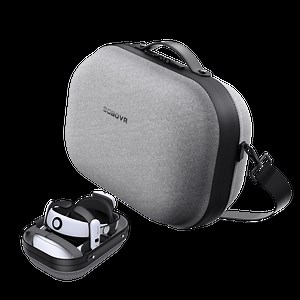 BOBOVR C3 Carrying Case Designed for Meta Quest 3 and BOBOVR S3PRO Head Strap Sling Case for Extended Travel VR Accessories