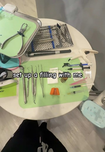 How to Set Up a Dental Filling Procedure