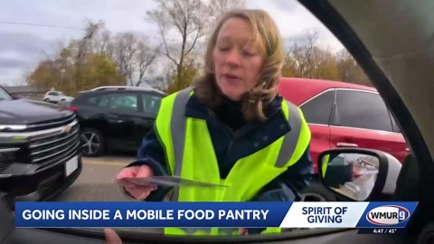 How a mobile food pantry works in New Hampshire