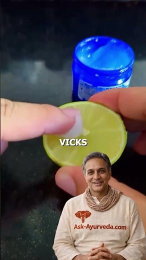 Cooling effect from Vicks