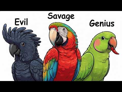 Every Type of Parrot Explained in 12 Minutes