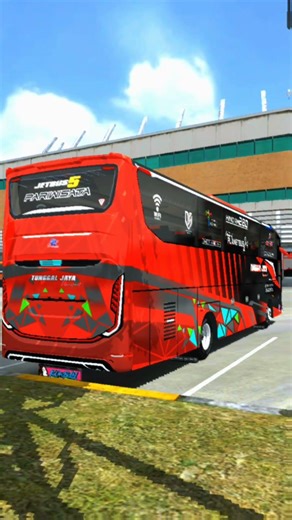 KD JB5 SG RED STYLE FULL ACC BUSSID V441😋 #automobile #bussidindonesia #busmania #bussid #maleo