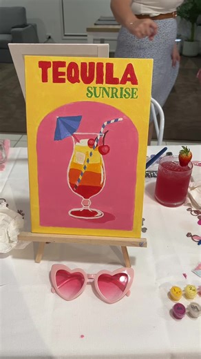 Creative Hens Party Ideas with Paint by Numbers