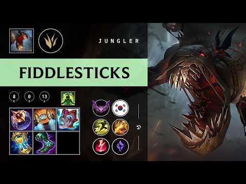 Fiddlesticks Jungle vs Brand - KR Master Patch 26.06