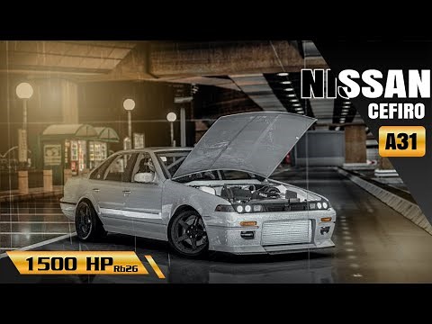EP.13 Nissan cefiro a31เครื่องRB26-1500HP -Assetto corsa