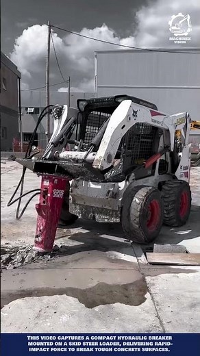 Hydraulic Breaker Machine: Compact Demolition Innovation #machineinnovation