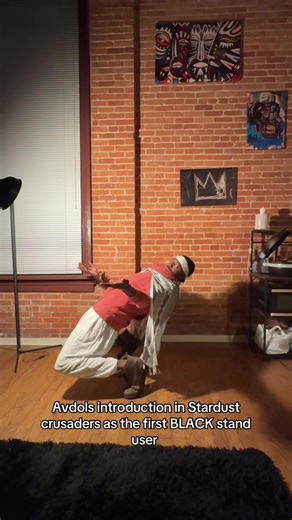 Avdol’s theme is going something like this #fyp #anime #jojos #stardustcrusaders #avdol