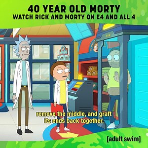 What's worse; painful pooping or baby mouse skin? Morty can tell you. Catch Rick and Morty on All 4 | Adult Swim UK & Europe