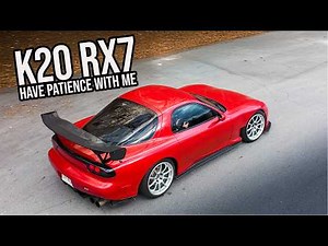 The K20 swapped RX7 goes into surgery (and so do I)