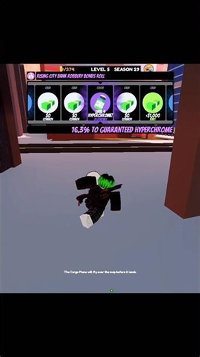 Getting a HypePurple level 1 in Roblox Jailbreak.