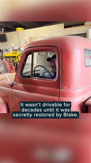 "I'd never thought I'd live to see this." Watch a grandfather's emotional reunion with his truck that was restored by his grandson. #humankind | USA TODAY