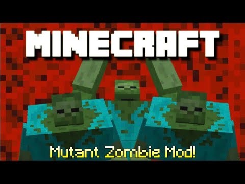 Minecraft: MUTANT ZOMBIE MOD!