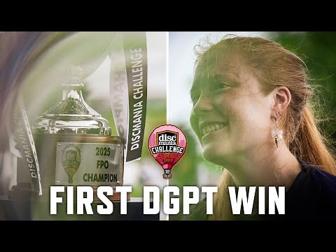 The BEST SHOTS from Cadence Burge's First DGPT Win | 2025 Discmania Challenge