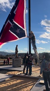 54K views · 4.9K reactions | Changing out the flag at the Virginia Flaggers I-81 Lexington Lee-Jackson Memorial Park Battle Flag. #LeeJacksonDay2024 | The Virginia Flaggers | Facebook