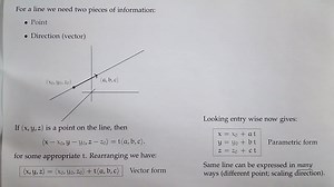 [Calc 3 Online] 06 - Lines and planes (overview)