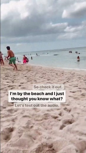 Testing Budget Microphone on a Beach