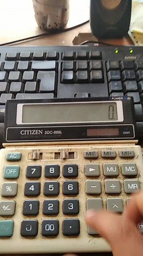 Effective Use of Citizen Electronic Calculator