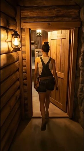 POV You Found a Secret Bunker in the Forest #survival