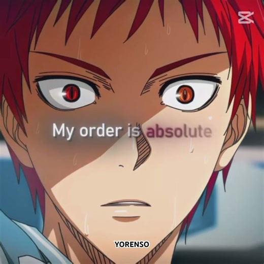 Akashi the Emperor's Eye #akashi #kurokonobasket #capcut #emperor #edit