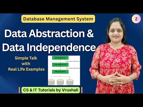DBMS 2: Data Abstraction & Data Independence | Physical Level | Conceptual Level | Logical Level