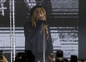 Lil Wayne Visits The Houston Astros