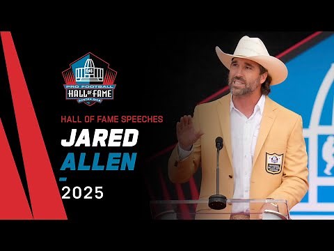 Jared Allen's FULL Hall of Fame speech
