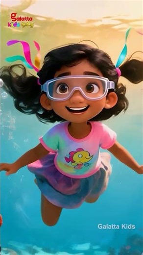 கடல் உலகம் பாடல் - Under the Sea Song | Tamil Nursery Rhymes for Kids | Galatta Kids | Shorts