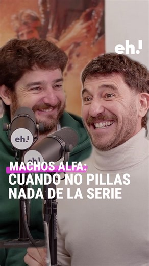 Eh Universo Media on Instagram: "Pues sí, mucha gente imita y escribe a nuestros #MachosAlfa porque no entienden la ironía de los personajes. Y bueno, igual gracias a Raúl Tejón y Gorka Otxoa, muchos hombres se han encontrado a sí mismos… ¿O no? Ya disponible su entrevista completa para hablar del exitazo de la t4 de Machos Alfa en Netflix. #CañasyBarra un programa de Eh! Universo con Jorge Luna y Javi Ivànyez, en YTB y Spoti (link in bio) 🎥"