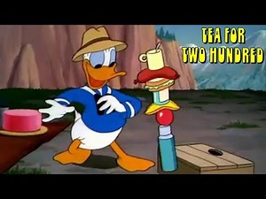 Tea for Two Hundred 1948 Disney Donald Duck Cartoon Short Film | Animation Review