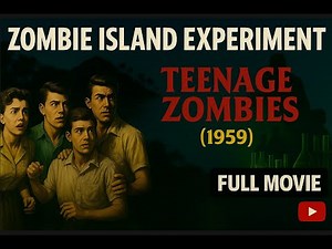 ZOMBIE ISLAND EXPERIMENT – Teenage Zombies (1959) 🧠 FULL MOVIE | Public Domain Horror Sci-Fi