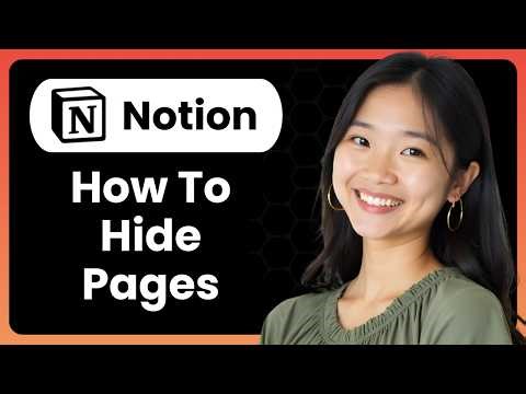 How To Hide Pages In Notion