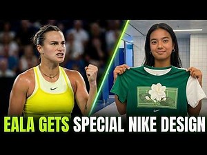 SABALENKA GOES OFF on Nike for Creating Custom Alex Eala Jersey with Philippine Flower!