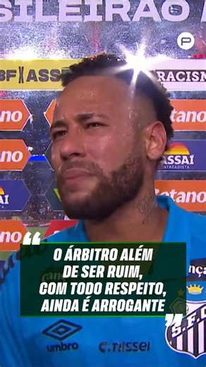 13K views · 190 reactions | Neymar abriu o verbo contra a arbitragem na entrevista de intervalo. O craque tá correto na reclamação? *Contém legenda automática #BrasileiraoNoPremiere | Premiere | Facebook